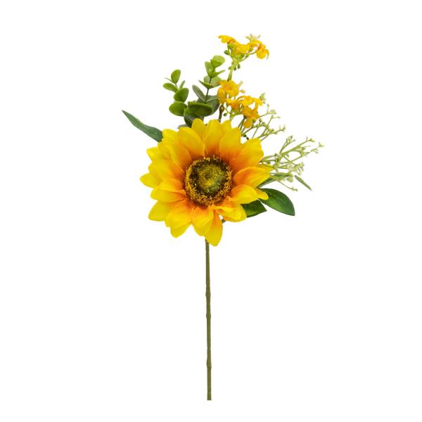 【商品仕様】花径11cm/全長36cmポリエステルポリエチレン( allp5 ) ひまわり ヒマワリ 向日葵 サンフラワー 夏 南国 トロピカル インテリア インテリアフラワー フェイクフラワー シルクフラワー インテリアグリーン フェイク...