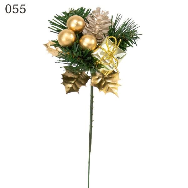 【商品仕様】（素材）幅9cm/全長17.5cm（PVC・ポリエチレン・ポリスチレン）( allp5 )( xmspic ) プレゼントボックス クリスマス クリスマス装飾 クリスマス飾り クリスマスアレンジ クリスマスフラワー ラメ キラキ...