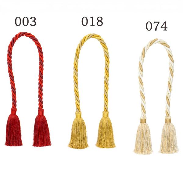 【商品仕様】（素材）ロープ56cm/タッセル13cm（ポリエステル）( allp5 )( nwyrmt ) フラワーアレンジメント アレンジ資材 お正月アレンジ お正月インテリア お正月小物 和風 和モダン 和雑貨 クリスマス クリスマス装...