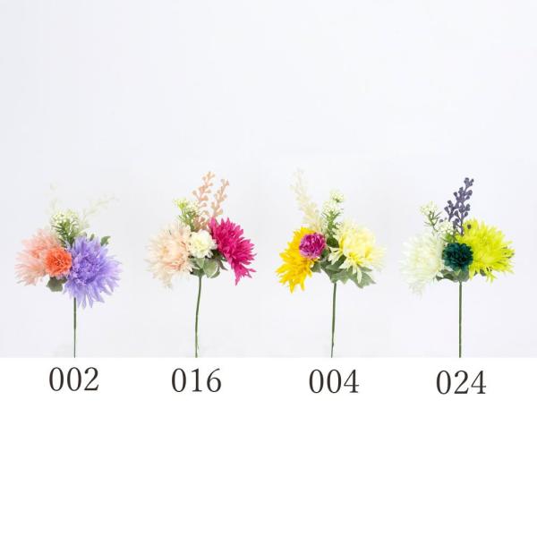 【商品仕様】(素材）花径7.5cm(ガーベラ)全長20cm(ポリエチレン・ポリエステル）( allp5 )( csge )( atmflw )( sprngflw ) 髪飾り コサージュ 花材 材料 パーツ ピンク パープル 紫 白 ホワイ...