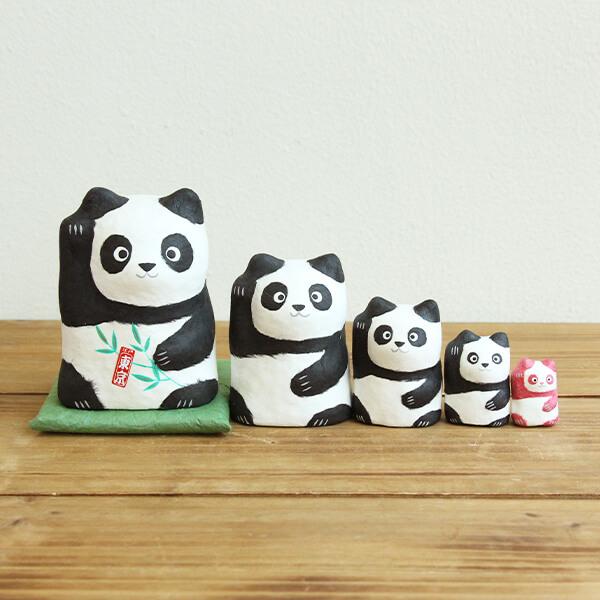 和雑貨 張り子 即日出荷 石川紙業 はりこーシカ ぱんだ パンダ 和小物 張子 季節小物 張り子 置物 パーツ アレンジメント 花資材 装飾 Ikw 927 造花ドライフラワー専門問屋花びし 通販 Yahoo ショッピング