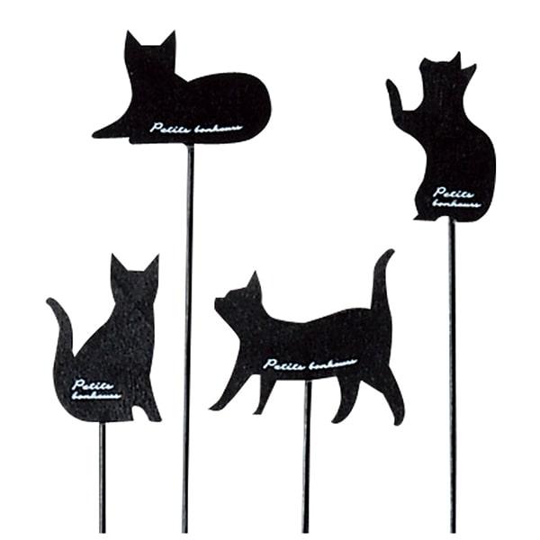 アレンジ用ピック 即日出荷 Kei 木製黒猫スタイルピック4種 Kei 4245s 造花ドライフラワー専門問屋花びし 通販 Yahoo ショッピング