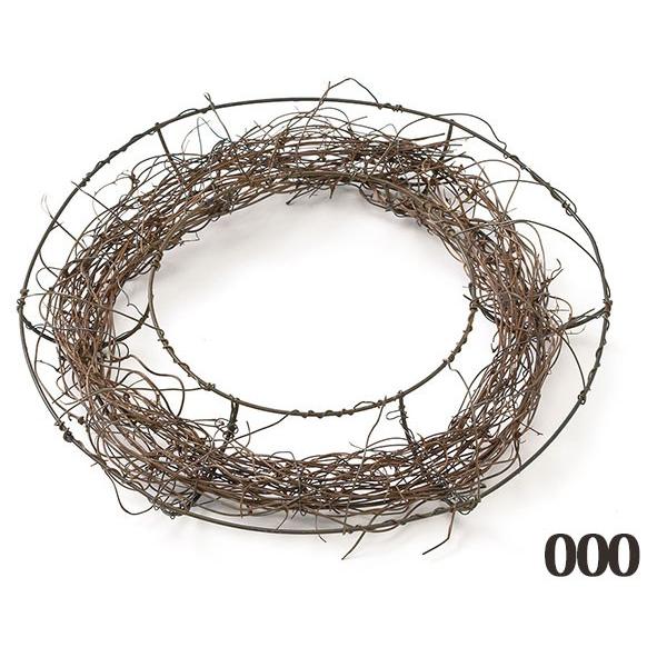 約17cmΦ(10_dras)(15_asoh)( allp5 )素材を簡単にさせて、少ない花材でボリュー感のあるリースがらくらく作れるアレンジベースです。ナチュラカラーのベースはクリーン素材を挿すのにお勧めです。 インテリア 花資材 花器...