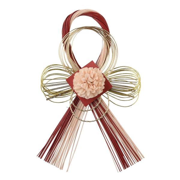 【商品仕様】（素材）花径3.5cm 幅11cm 高さ20cm（ポリエステル・ポリエチレン・ナイロン・ポリプロピレン・水引・紙・塩化ビニール・ワイヤー）※取り付け紐、台紙、袋付き※花に保護カップが付いております。ご使用の際には外してお使いくだ...