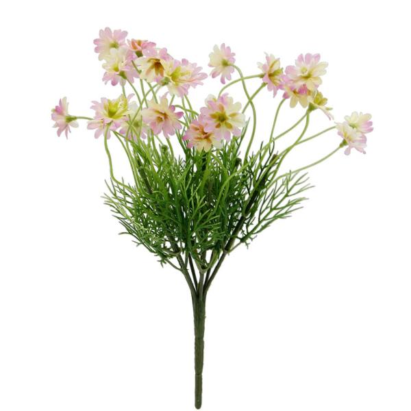 【商品仕様】（素材）花径2.5cm 全長30cm（ポリエステル・ポリエチレン・ナイロン・ポリプロピレン・ワイヤー）( allp5 ) デージー ヒナギク 長命菊 時知らず 延命菊 インテリア インテリアフラワー フェイクフラワー シルクフラ...