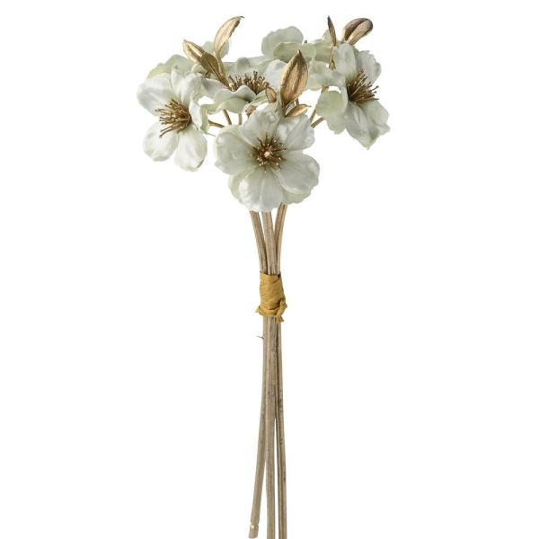 【商品仕様】（素材）花径4~5cm 全長26cm（ポリエステル・ポリエチレン・ナイロン・ポリプロピレン・ワイヤー）( allp5 ) クリンソウ 九輪草 木曽小桜 キソコザクラ お正月アレンジ お正月インテリア お正月小物 和風 和モダン ...