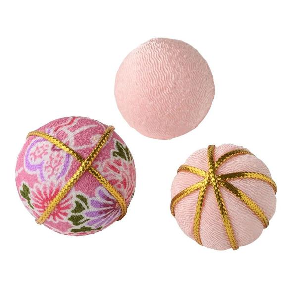 【商品仕様】（素材）小サイズ（2ヶ）：直径3cm大サイズ（1ヶ）：直径3.5cm（レーヨン・ポリエステル・ポリエチレン・ナイロン・ポリプロピレン・発泡スチロール）( allp5 )( nwyrmt ) お正月アレンジ お正月インテリア お正...