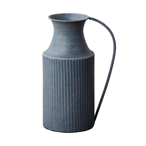 【商品仕様】(素材)口径10.5cm底径13.5cm内径7.5cm高さ29.5cm(鉄)※防水加工は施しておりません。直接水は入れないようにしてください。※割れない!軽くて使いやすい!ドライフラワー、造花アレンジに最適です。( allp5 ...