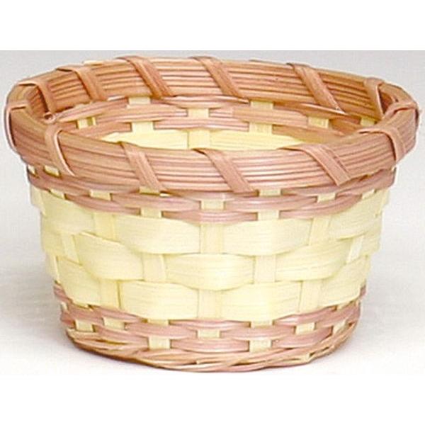 【商品サイズ】※単位はセンチφ11×7H(内寸φ9×6H)【鉢規格・オアシス使用サイズの目安など】1/8本用※ バスケット 鉢 ポット プランター インテリア 花資材 花器 ベース アレンジ 安い 装飾 フラワーアレンジメント 土台 母の日...