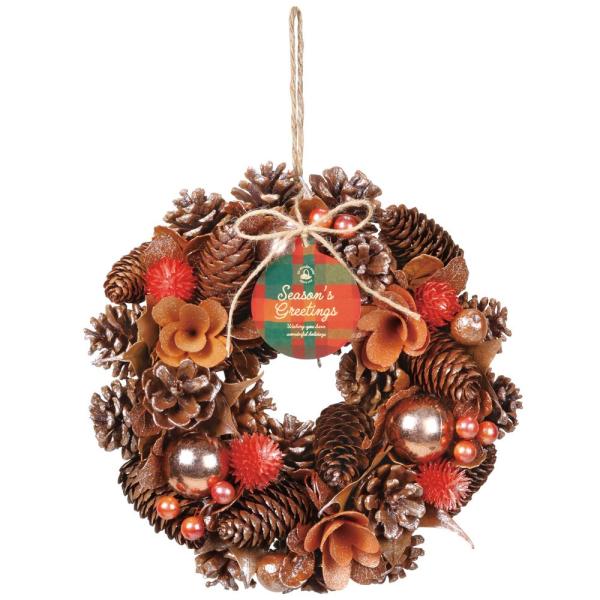 【商品仕様】直径25cm※麻紐付き・小箱入り※染色・ペイント等をしており、水濡れや摩擦によって色落ち等の可能性がある商品です。ご使用にはご注意ください。(wrthbagm)【お伝えしたいこと】※天然素材を使用して1点1点手づくりしており、パ...