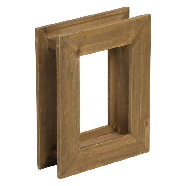 【商品仕様】幅24cm 奥行7cm 高さ30cm※内側にはフォームが置ける板と花をひっかけられる柱が付いています。※染色・ペイント等をしており、水濡れや摩擦によって色落ち等の可能性がある商品です。ご使用にはご注意ください。 スタンド 自立 ...