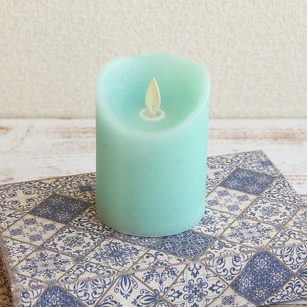 インテリア オブジェ 即日出荷 Harmonier ハルモニア ブリーズledキャンドルライト ショート ブルー Shm Hm 8041 造花ドライフラワー専門問屋花びし 通販 Yahoo ショッピング