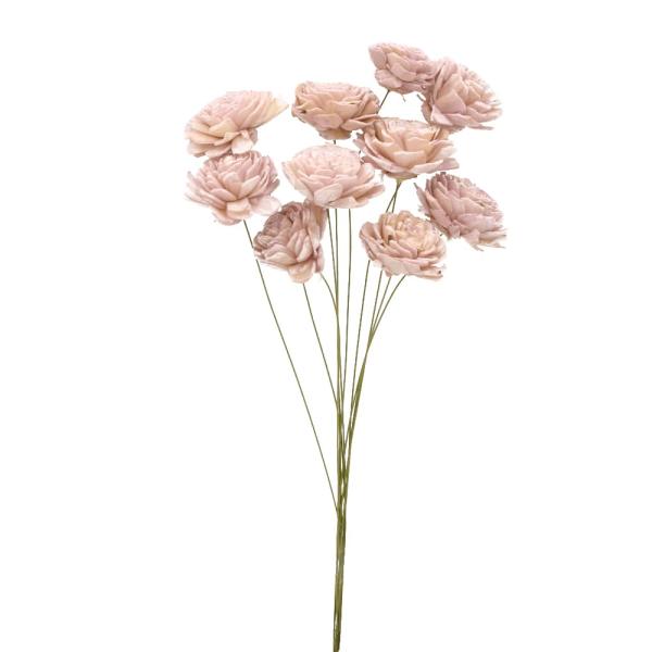 【商品仕様】全長:約25cm花径:約4cm1束(10本)【お伝えしたいこと】こちらの商品はタイなどの水田で育てられている植物を原料としているため一部に素材のままの茶色い部分が残っている場合があります。※すべて手作業で製造しているため、表記の...