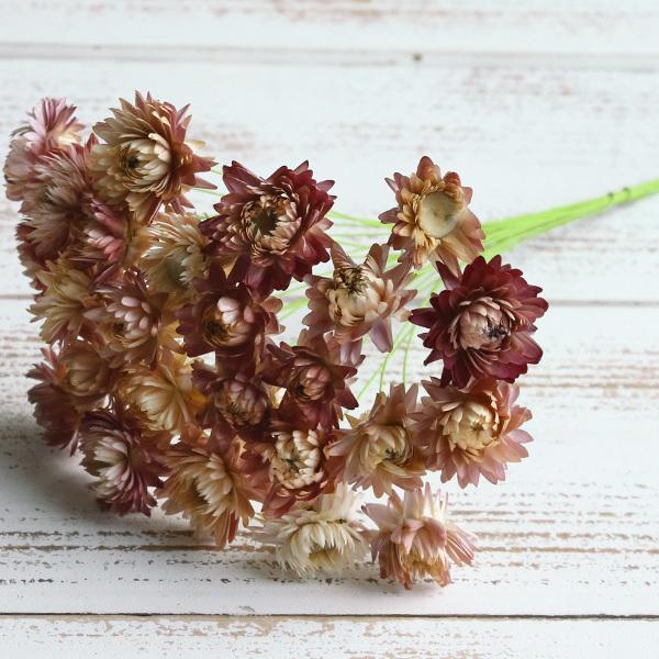 ドライフラワー 即日出荷 大地農園 ヘリクリサム 小 ワイヤー付 ローズ Soh 2 造花ドライフラワー専門問屋花びし 通販 Yahoo ショッピング