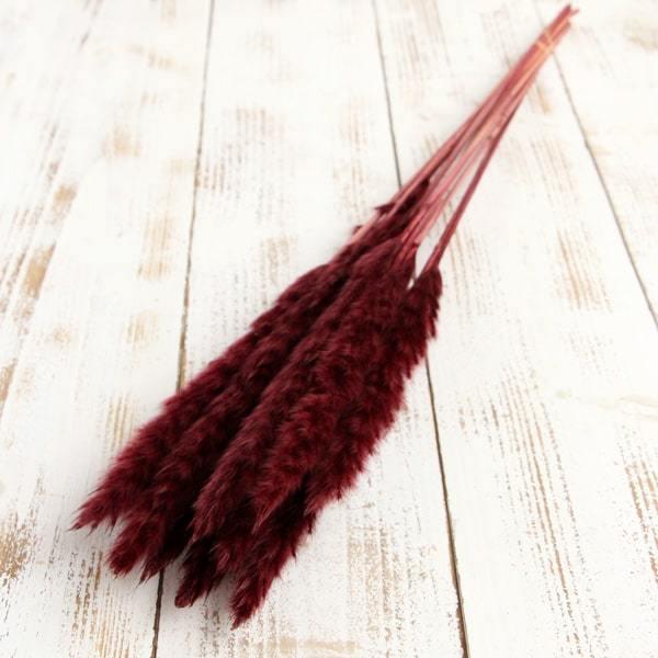 【商品仕様】全長約70〜75cm1束(約10本)【お伝えしたいこと】※ドライ加工した商品の特性上、穂が落ちやすくなっております。ヘアスプレーや当店で取り扱っているネオ・ルシールを使っていただくと落ちやすさが軽減されますので、気になる場合はお...