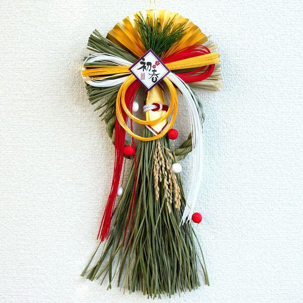 お正月飾り 即日出荷 竹治郎 祝結び 越後魚沼飾り しめ縄飾り しめ縄 国産 日本製 高級 注連縄 しめなわ 玄関 壁掛け リース 吊るす Tjr 701 造花ドライフラワー専門問屋花びし 通販 Yahoo ショッピング