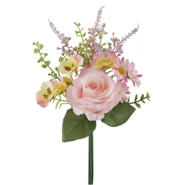 造花 花束 とりよせ品 Viva ローズmixバンドル ピンク 花冠 髪飾り インテリア インテリアフラワー フェイクフラワー シルクフラワー Viv Vd 4149 Pi 造花ドライフラワー専門問屋花びし 通販 Yahoo ショッピング