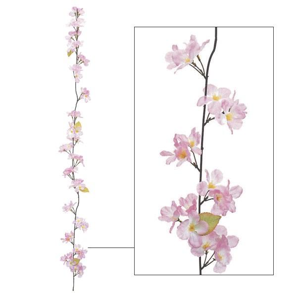 【商品サイズ】全長180cm 花径5~6cm( allp5 ) 桜 チェリーブロッサム インテリア インテリアフラワー フェイクフラワー シルクフラワー インテリアグリーン フェイクグリーン アートフラワー イミテーション アーティフィシャ...
