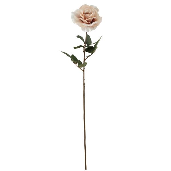 新品白薔薇シルクベージュローズビジューエナメル七宝黒いばら帯留め帯飾り