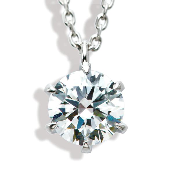 ダイヤモンドネックレス 一粒 プラチナ 0.3ct GIA鑑定書 Dカラー VS2
