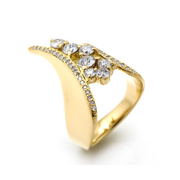 K18ダイヤモンドリング リングサイズ13号 サイズ変更可 : 宝寿堂 Yahoo