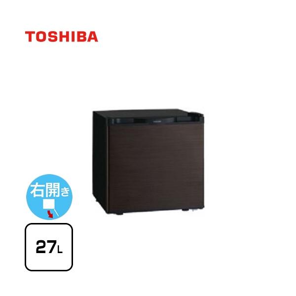 TOSHIBA 冷蔵庫 容量27L 東芝 GR-HB30PA-TS 1ドア冷蔵庫 右開き TOSHIBA 冷蔵庫 容量27L 東芝 GR-HB30PA-TS 1ドア冷蔵庫 右開き