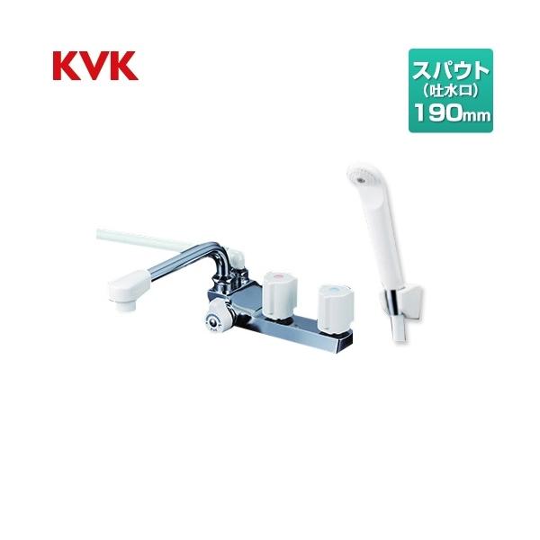 KVK デッキ形2ハンドルシャワー(左側シャワー) KF13GEC (水栓金具) 価格比較 - 価格.com KVK デッキ形2ハンドルシャワー(左側シャワー) KF13GEC (水栓金具) 価格比較 - 価格.com