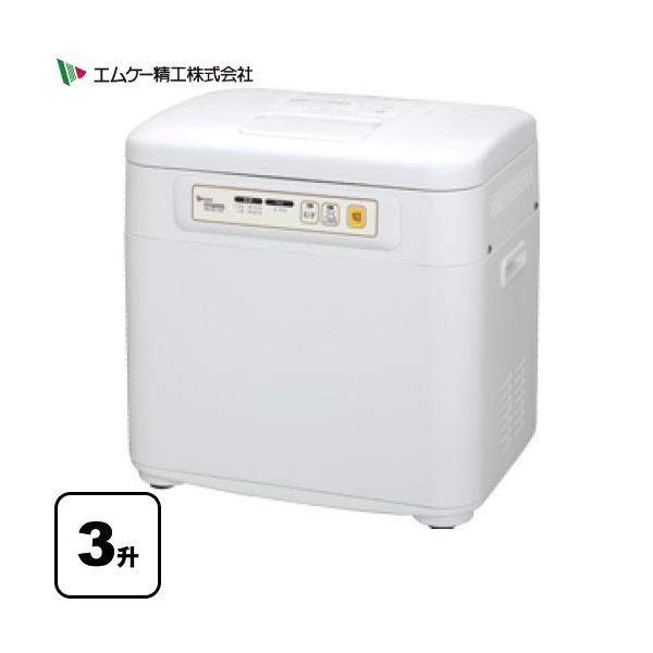 RM-301SN 餅つき機 かがみもち 3升タイプ（1.5升〜3升） マイコンもちつき機 取り出しカンタン容器 お手入れカンタン 上蒸し式 ホワイト   領収書・納品書・請求書をご希望の方は商品発送または工事完了後にメールでご案内する専用フ...