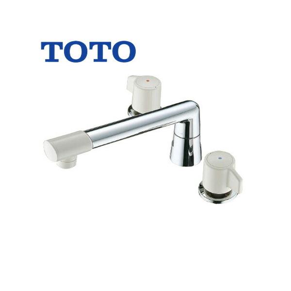TOTO 台付2ハンドル混合水栓(埋込、整流、共用) TBJ20S (水栓 TOTO 台付2ハンドル混合水栓(埋込、整流、共用) TBJ20S (水栓