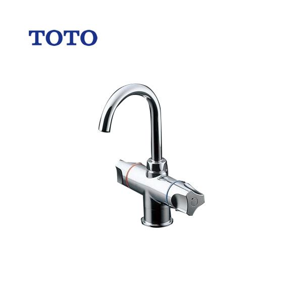 TOTO 電気温水器部材 元止め式台付2ハンドル混合水栓 電気温水 TOTO 電気温水器部材 元止め式台付2ハンドル混合水栓 電気温水