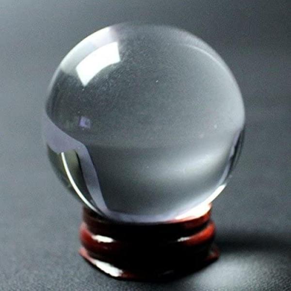 大特価】水晶玉 置物 開運 台座付き 水晶球 クリスタル 10cm 大