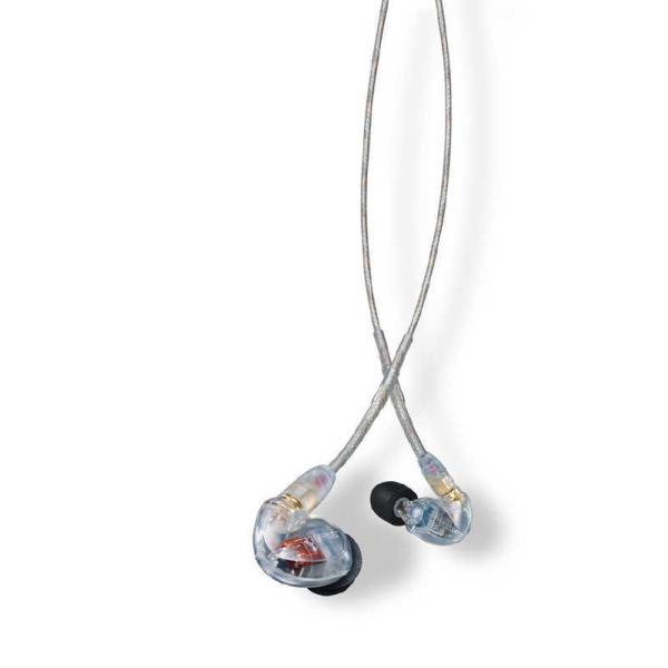 SHURE�@�C���z�� �J�i���^ �N���A [��3.5mm �~�j�v���O]�@SE425-CL-A