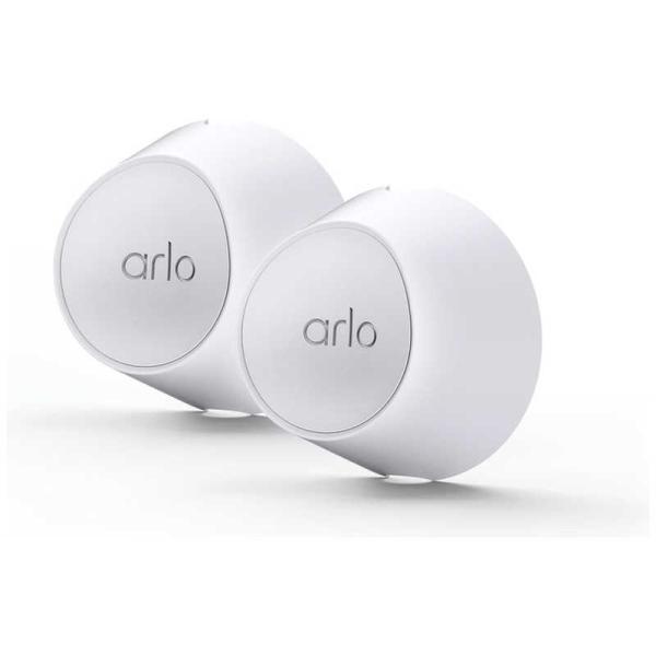 Arlo - Magnetic Wall Mounts for Pro 5S 2K, Pro 4, Pro 3, Ultra 2, and Ultra Cameras - White