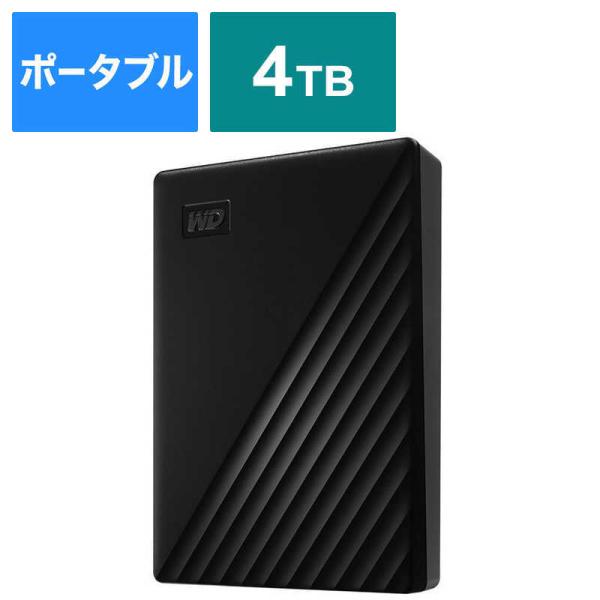 WESTERN DIGITAL@|[^uHDD WD My Passport 4TB@WDBPKJ0040BBK-JESN ubN