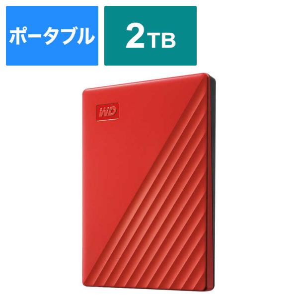 WESTERN DIGITAL ポータブルストレージ My Passport(2023年モデル