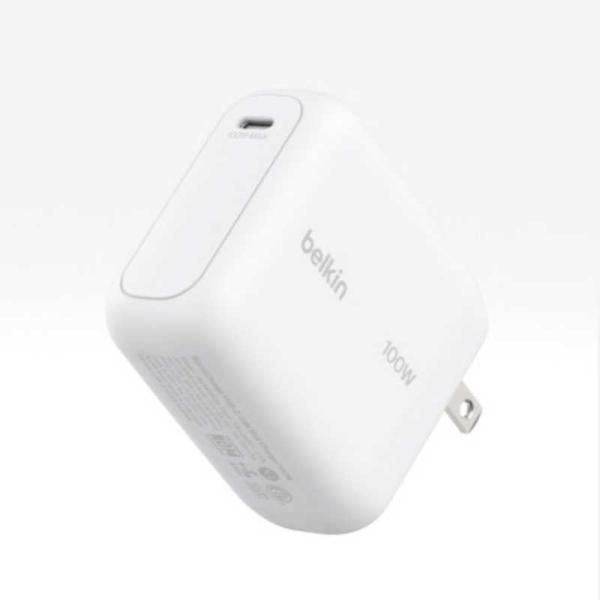 BELKIN　BoostCharge 100W USB-C GaN充電器　WCH025qc1.5WHB6