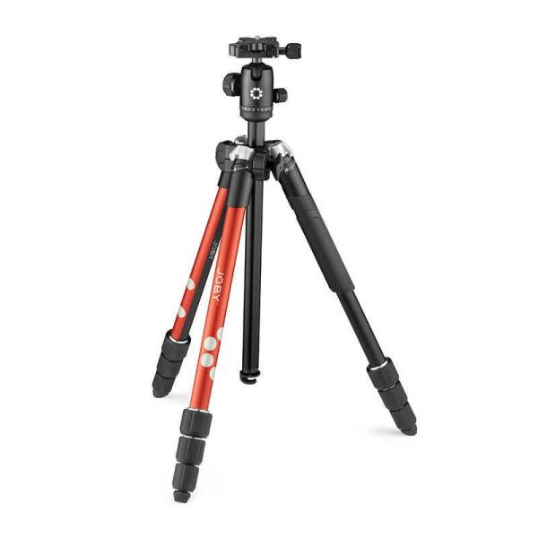 JOBY - RangePod Tripod for Camera and Vlogging - Red