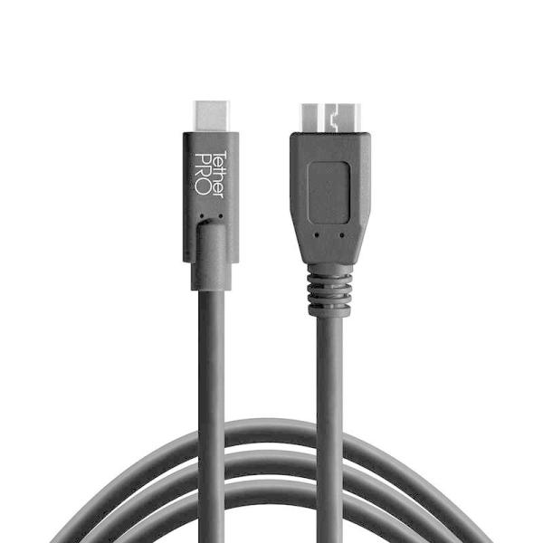 eU[c[Y@TetherPro USB-C to 3.0 Micro-B15(4.6m) BLK @CUC3315-BLK