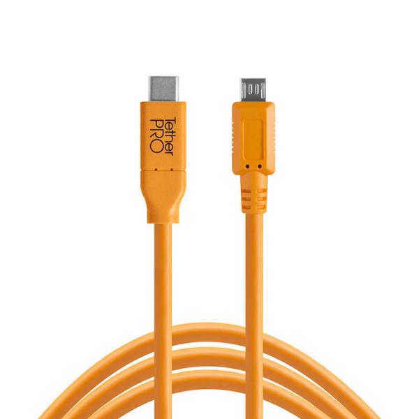 etherPro USB-C to 2.0 Micro-B 5-Pin15(4.6m)