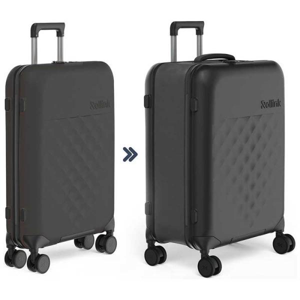 ROLLINK　FLEX 360 スピナー スーツケース ブラック [TSAロック搭載 /5泊〜1週間]　0850031170544 ROLLINK FLEX 360 スピナー スーツケース ブラック [TSAロック搭載 /5