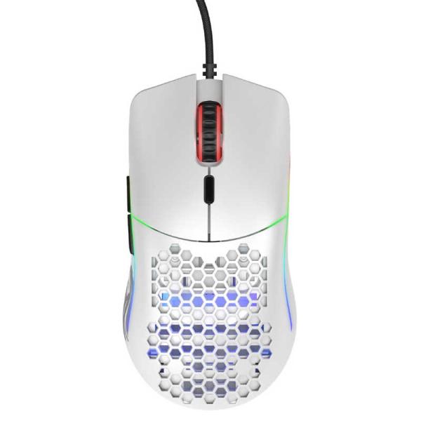 他サイト： GLORIOUS　Glorious Model O Mouse Regular White ［光学式 /有線 /6ボタン /USB］　GO-WHITEの商品画像