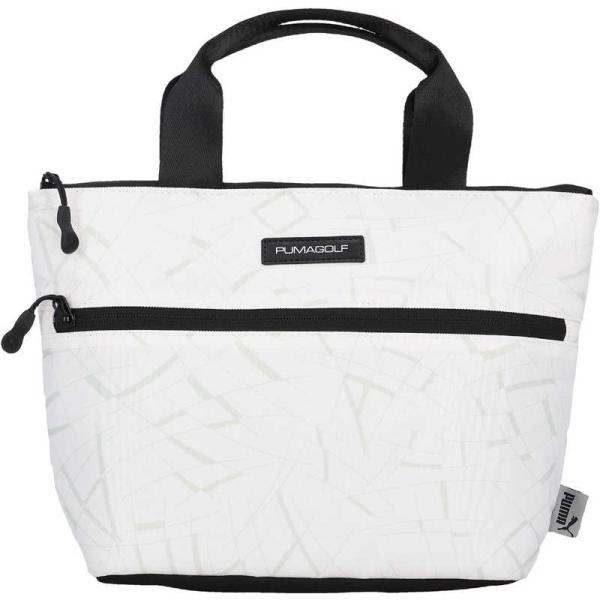 プーマ　ゴルフ LEOCAMO AOP 保冷ラウンドバッグ PUMA WHITE　092501_25FW プーマ ゴルフ LEOCAMO AOP 保冷ラウンドバッグ PUMA WHITE