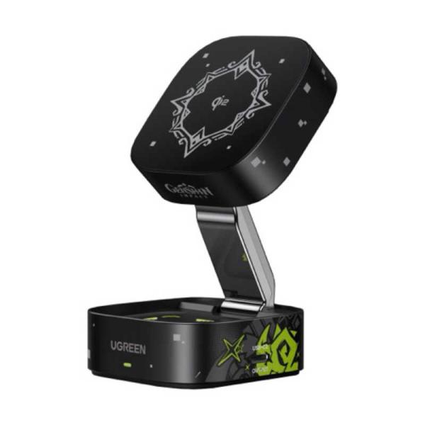 UGREEN　2-in-1 ワイヤレス充電器 15W 原神モデル 35316GI　UGR-OT-000033