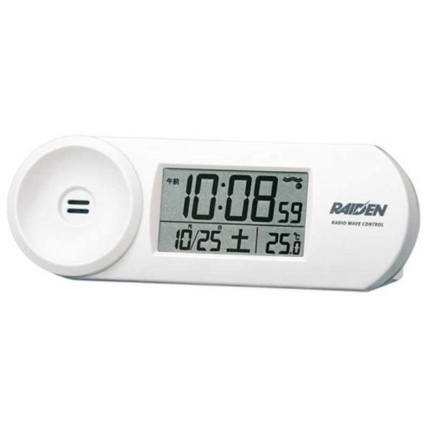 [Release date: July 18, 2014]SEIKO セイコー 時計 電波目覚まし時計めざまし時計アラーム置き時計おしゃれ 子供部屋 寝室 卓上 朝 昼 夜NR532Wコジマコジマ電気家電