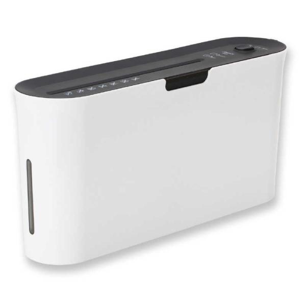 アスカ　コンパクトシュレッダー 細断サイズ2×10mm ［マイクロカット /A4サイズ］　BKSB09W アスカ（ASKA） コンパクトシュレッダー 細断サイズ2×10mm ［マイクロ