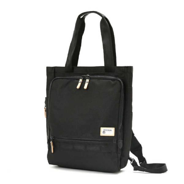 HARVEST 2Wayリュックトート moustache on time ブラック JKA-2011
