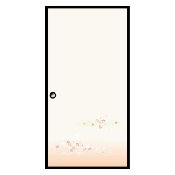 他サイト： 菊池襖紙工場　粘着シールふすま紙 1枚入 爛漫 巾95CM×長さ185CM　KN232の商品画像