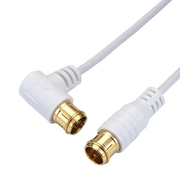 [Release date: December 3, 2021]アンテナケーブル アンテナコード アンテナ線 テレビ接続 テレビ用 1m ホーリック HAT10-101LPWH HAT10101LPWH HAT10101LPW HAT101...