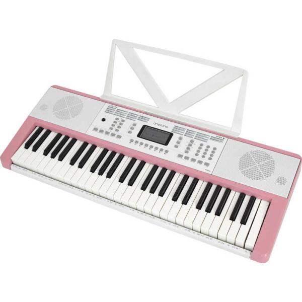 キーボード 電子ピアノ onetone ワントーン OTK-54N SAKURA ピンク 54鍵盤 子供 子供用 キッズ プレゼント  楽器