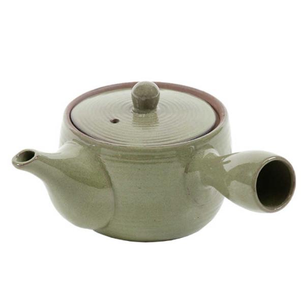 リビング　急須 300ml ふるさと 茶こし付き ポット ティーポット 陶器　キュウス300MLフルサトチャ